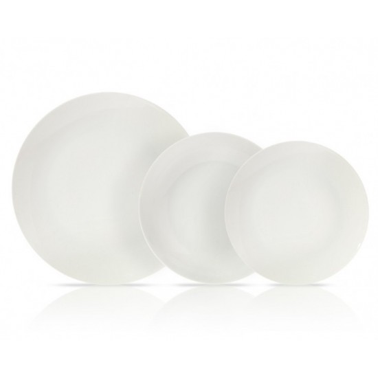 Cryspo Trio Σερβίτσιο Φαγητού Πορσελάνη Silk Pure 20τμχ 25.000.40