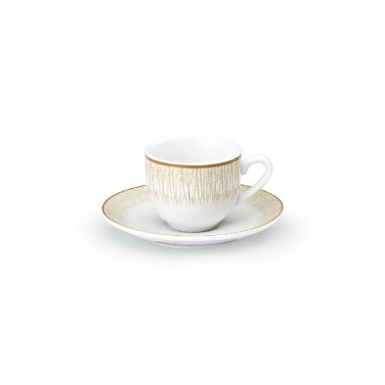 Cryspo Trio Soleil Φλιτζάνι Καφέ από Πορσελάνη Λευκό 100ml 25.104.17 Cryspo Trio Soleil Φλιτζάνι Καφέ από Πορσελάνη Λευκό 100ml 25.104.17