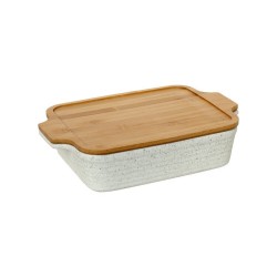 Cryspo Trio Πυρίμαχο Σκεύος με Καπάκι και Βάση 34x24x7cm 37.080.77