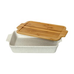 Cryspo Trio Πυρίμαχο Σκεύος με Καπάκι και Βάση 44x27x8cm 37.080.79