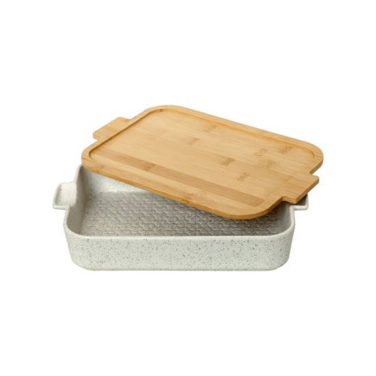 Cryspo Trio Πυρίμαχο Σκεύος με Καπάκι και Βάση 33x21x6cm 37.085.77