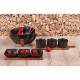 Cryspo Trio Ορντεβιέρα Πορσελάνης Acacia Μαύρη 65.000.215 Cryspo Trio Ορντεβιέρα Πορσελάνης Acacia Μαύρη 65.000.215