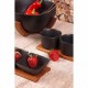 Cryspo Trio Ορντεβιέρα Πορσελάνης Acacia Μαύρη 65.000.215 Cryspo Trio Ορντεβιέρα Πορσελάνης Acacia Μαύρη 65.000.215