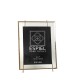 Espiel Κορνίζα Μεταλλική Χρυσή 10X15εκ FAM501