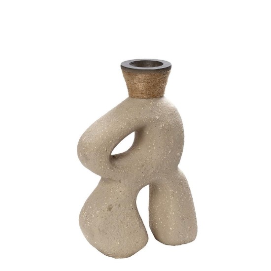 Espiel Διακοσμητικό Βάζο Μπεζ 33cm LIF134 Espiel Διακοσμητικό Βάζο Μπεζ 33cm LIF134