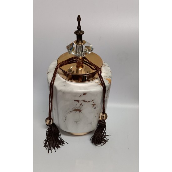 Karvounis Bros Διακοσμητικό Βάζο Κεραμικό 14x14x30cm WC56-2-201102