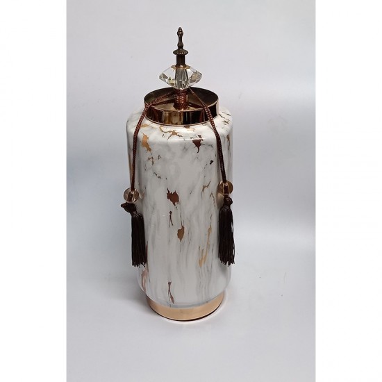 Karvounis Bros Διακοσμητικό Βάζο Κεραμικό 14x14x37cm WC56-201102 Karvounis Bros Διακοσμητικό Βάζο Κεραμικό 14x14x37cm WC56-201102