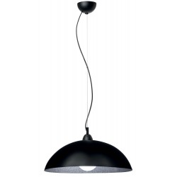 Φωτιστικό μονόφωτο Plexiglass μαύρο/ασημί Ε27 Φ40 Φωτιστικό μονόφωτο Plexiglass μαύρο/ασημί Ε27 Φ40