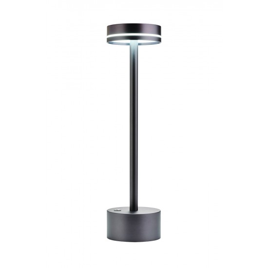 Φωτιστικό επαναφορτιζόμενο Led 3w 3CCT Dimmable  γραφίτης