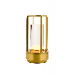 Φωτιστικό επαναφορτιζόμενο Led 3w 3CCT Dimmable  χρυσό ματ