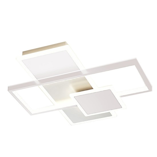 Φωτιστικό οροφής led λευκό 3CCT Dimmable by remote control 48w 4400Lm
