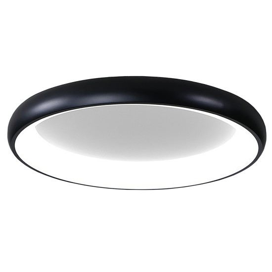 Φωτιστικό οροφής led μαύρο 3CCT Dimmable by remote control 40w 3650Lm Φωτιστικό οροφής led μαύρο 3CCT Dimmable by remote control 40w 3650Lm