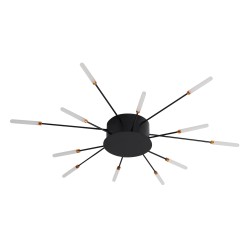 CCC 709-12 # LED ΟΡΟΦΗΣ ΜΑΥΡΟ ΑΚΤΙΝΕΣ