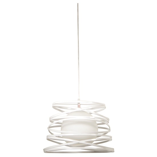 PDC 6075 WH ΚΡΕΜΑΣΤΟ 1/Φ ΧΙΑΣΤΟ ΛΕΥΚΟ 1ΧΕ27 PDC 6075 WH ΚΡΕΜΑΣΤΟ 1/Φ ΧΙΑΣΤΟ ΛΕΥΚΟ 1ΧΕ27