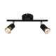WLC 5215-2 ΒΚ ΣΠΟΤ ΡΑΓΑ 2/Φ ΜΑΥΡΟ 2ΧGU10 WLC 5215-2 ΒΚ ΣΠΟΤ ΡΑΓΑ 2/Φ ΜΑΥΡΟ 2ΧGU10