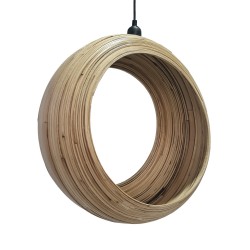 PDV 6861-45 ΚΡΕΜΑΣΤΟ 1/Φ ΜΠΑΜΠΟΥ ΣΕ ΦΥΣΙΚΟ ΧΡΩΜΑ ΣΧΕΔΙΟ ΡΟΔΑ 1ΧΕ27