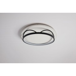 CCC 711 # LED ΟΡΟΦΗΣ ΚΥΚΛΙΚΟ ΜΑΥΡΟ-ΑΣΠΡΟ