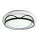CCC 711 # LED ΟΡΟΦΗΣ ΚΥΚΛΙΚΟ ΜΑΥΡΟ-ΑΣΠΡΟ CCC 711 # LED ΟΡΟΦΗΣ ΚΥΚΛΙΚΟ ΜΑΥΡΟ-ΑΣΠΡΟ