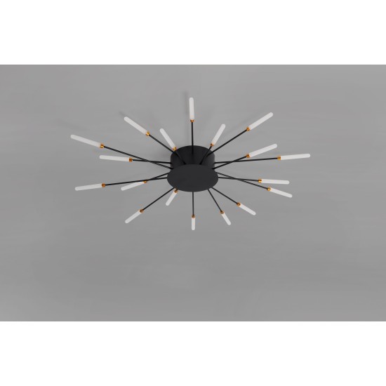 CCC 709-18 # LED ΟΡΟΦΗΣ ΜΑΥΡΟ ΑΚΤΙΝΕΣ