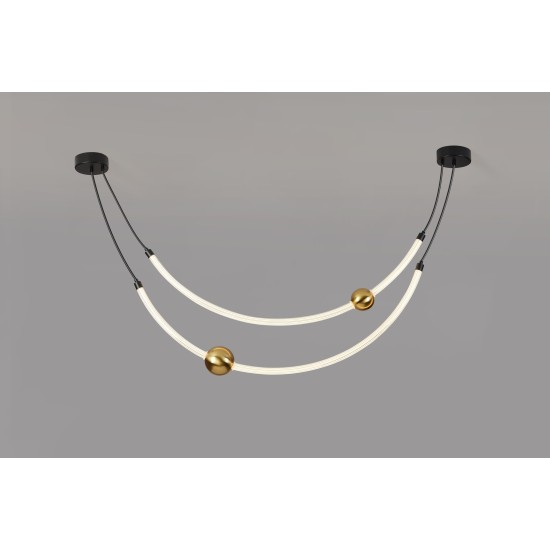 CCC 705-1 ΟΡΟΦΗΣ LED 2 ΗΜΙΚΥΚΛΙΟΙ ΣΩΛΗΝΕΣ CCC 705-1 ΟΡΟΦΗΣ LED 2 ΗΜΙΚΥΚΛΙΟΙ ΣΩΛΗΝΕΣ