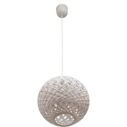 PDT 6095-40 WH ΚΡΕΜΑΣΤΟ 1/Φ ΣΧΟΙΝΙ 40ΕΚ 1ΧΕ27 PDT 6095-40 WH ΚΡΕΜΑΣΤΟ 1/Φ ΣΧΟΙΝΙ 40ΕΚ 1ΧΕ27