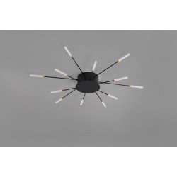 CCC 709-12 # LED ΟΡΟΦΗΣ ΜΑΥΡΟ ΑΚΤΙΝΕΣ