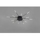CCC 709-12 # LED ΟΡΟΦΗΣ ΜΑΥΡΟ ΑΚΤΙΝΕΣ