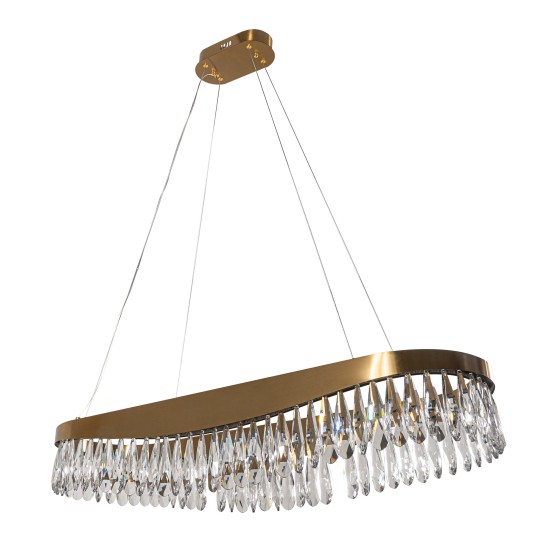 PDC 708-80 LED ΠΟΛΥΕΛΑΙΟΣ ΧΡΥΣΟΣ ΟΒΑΛ ΜΕ ΚΡΥΣΤΑΛΛΑ PDC 708-80 LED ΠΟΛΥΕΛΑΙΟΣ ΧΡΥΣΟΣ ΟΒΑΛ ΜΕ ΚΡΥΣΤΑΛΛΑ