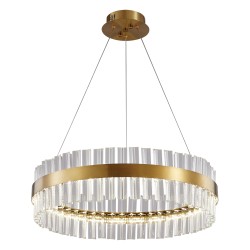 PDC 707-60 LED ΣΤΡΟΓΓΥΛΟ Φ60 ΜΕ ΚΡΥΣΤΑΛΛΑ