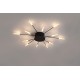 CCC 709-12 # LED ΟΡΟΦΗΣ ΜΑΥΡΟ ΑΚΤΙΝΕΣ