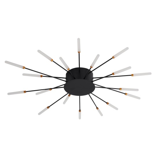 CCC 709-18 # LED ΟΡΟΦΗΣ ΜΑΥΡΟ ΑΚΤΙΝΕΣ