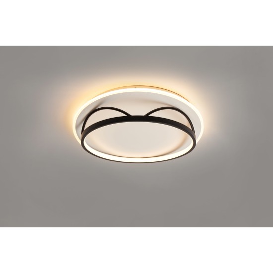 CCC 711 # LED ΟΡΟΦΗΣ ΚΥΚΛΙΚΟ ΜΑΥΡΟ-ΑΣΠΡΟ CCC 711 # LED ΟΡΟΦΗΣ ΚΥΚΛΙΚΟ ΜΑΥΡΟ-ΑΣΠΡΟ