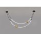 CCC 705-1 ΟΡΟΦΗΣ LED 2 ΗΜΙΚΥΚΛΙΟΙ ΣΩΛΗΝΕΣ CCC 705-1 ΟΡΟΦΗΣ LED 2 ΗΜΙΚΥΚΛΙΟΙ ΣΩΛΗΝΕΣ