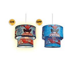 PDT 4352 SM ΚΡΕΜ. 1/Φ ΔΙΠΛΟ ΠΑΙΔΙΚΟ SPIDERMAN 1ΧΕ27 PDT 4352 SM ΚΡΕΜ. 1/Φ ΔΙΠΛΟ ΠΑΙΔΙΚΟ SPIDERMAN 1ΧΕ27