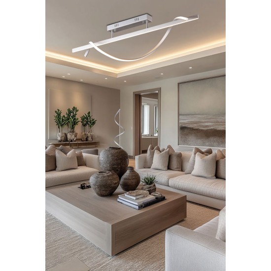 FLC 783 ΝΜ ΔΑΠΕΔΟΥ LED ΓΚΡΙ ΚΟΡΔΕΛΑ DIMMER + CONTROL FLC 783 ΝΜ ΔΑΠΕΔΟΥ LED ΓΚΡΙ ΚΟΡΔΕΛΑ DIMMER + CONTROL
