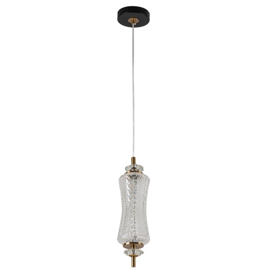 PDC 1287 TR 1/Φ ΜΑΚΡΟΣΤΕΝΟ ΓΥΑΛΙΝΟ LED-7W ΔΙΑΚΟΣΜΗΤΙΚΟ ΚΡΥΣΤΑΛΛΟ PDC 1287 TR 1/Φ ΜΑΚΡΟΣΤΕΝΟ ΓΥΑΛΙΝΟ LED-7W ΔΙΑΚΟΣΜΗΤΙΚΟ ΚΡΥΣΤΑΛΛΟ