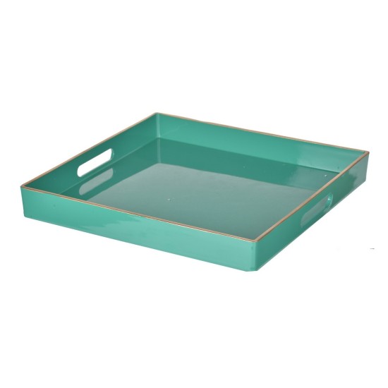 Artekko Tray Πλαστικός Πράσινος Δίσκος Σερβιρίσματος (33x33x4)cm Artekko Tray Πλαστικός Πράσινος Δίσκος Σερβιρίσματος (33x33x4)cm