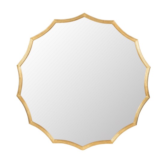 Artekko Mirror Χρυσός Μεταλλικός Καθρέπτης Τοίχου (101.6x3.2x101.6)cm Artekko Mirror Χρυσός Μεταλλικός Καθρέπτης Τοίχου (101.6x3.2x101.6)cm