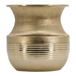 Artekko Trophy Χρυσό Μεταλλικό Διακοσμητικό Δοχείο Κασπώ (21.5x21.5x22.5)cm Artekko Trophy Χρυσό Μεταλλικό Διακοσμητικό Δοχείο Κασπώ (21.5x21.5x22.5)cm