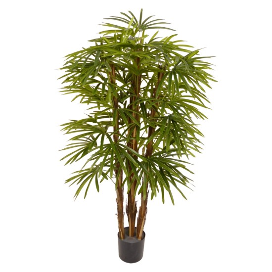 Artekko Verde Πράσινο Τεχνητό Φυτό Rapis σε Γλάστρα 120cm Artekko Verde Πράσινο Τεχνητό Φυτό Rapis σε Γλάστρα 120cm