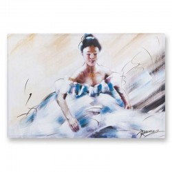 Artekko The Blue Bride Διακοσμητικός Πίνακας Καμβάς (60x90)cm Artekko The Blue Bride Διακοσμητικός Πίνακας Καμβάς (60x90)cm