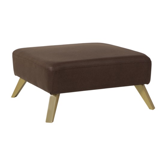 Artekko Σκαμπώ NIL 80x80x47 ύφασμα Vena 04 και ξύλινα πόδια Artekko Σκαμπώ NIL 80x80x47 ύφασμα Vena 04 και ξύλινα πόδια