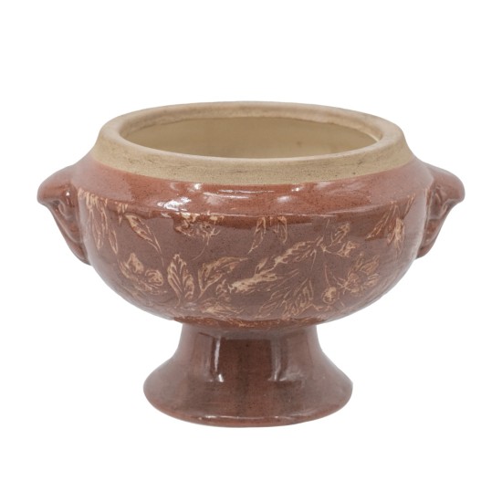 Artekko Aging Κόκκινο Κεραμικό Κασπώ (20x17x13)cm
