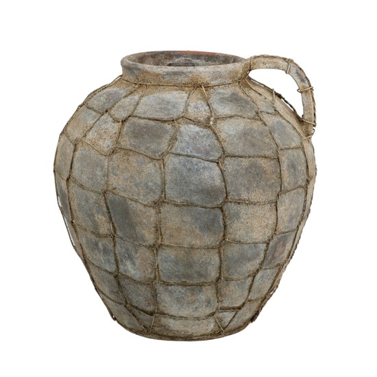 Artekko Antique Κεραμικό Βάζο σε Καφέ Αποχρώσεις (32x31.5x33)cm Artekko Antique Κεραμικό Βάζο σε Καφέ Αποχρώσεις (32x31.5x33)cm