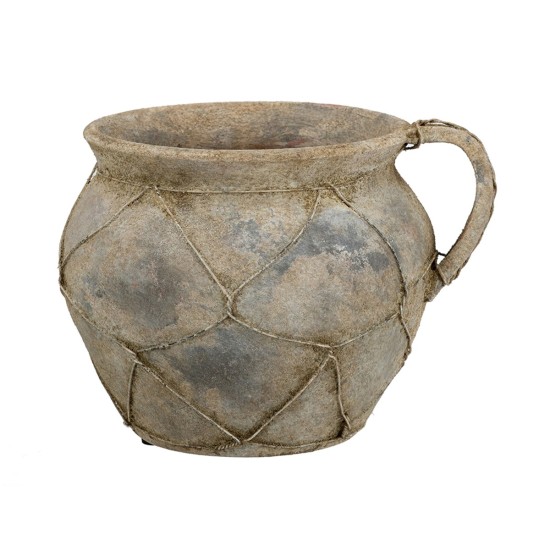 Artekko Antique Κεραμικό Βάζο σε Καφέ Αποχρώσεις (26.5x23x19)cm Artekko Antique Κεραμικό Βάζο σε Καφέ Αποχρώσεις (26.5x23x19)cm