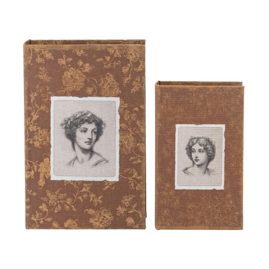 Artekko Book Πολύχρωμα Διακοσμητικά Βιβλία MDF με Αποθηκευτικό Χώρο (17.8x7.6x26.7)cm (12.7x5.1x21.6)cm 2pcs Artekko Book Πολύχρωμα Διακοσμητικά Βιβλία MDF με Αποθηκευτικό Χώρο (17.8x7.6x26.7)cm (12.7x5.1x21.6)cm 2pcs