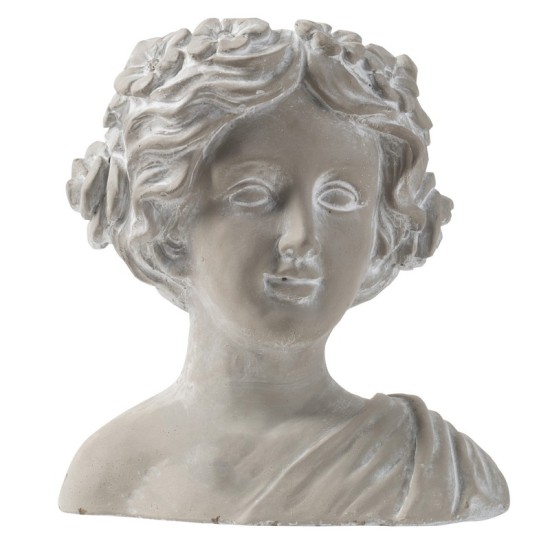 Artekko Cement Γκρι Τσιμεντένιο Κασπώ (23x14x24)cm