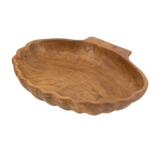 Artekko Woody Καφέ Διακοσμητική Πιατέλα από Ξύλο Teak (30x25x3)cm Artekko Woody Καφέ Διακοσμητική Πιατέλα από Ξύλο Teak (30x25x3)cm