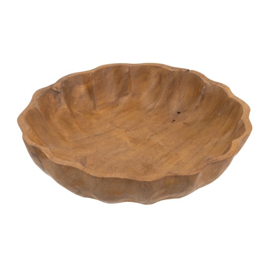 Artekko Woody Καφέ Διακοσμητική Πιατέλα από Ξύλο Teak (25x25x6)cm Artekko Woody Καφέ Διακοσμητική Πιατέλα από Ξύλο Teak (25x25x6)cm