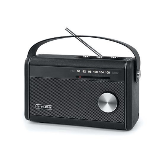 Ραδιόφωνο M-098BT MUSE Μπαταρίας-Ρεύματος με Bluetooth Μαύρο